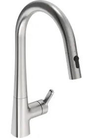 HANSA DESIGNO Style Comfort Kitchen faucet Brushed steel