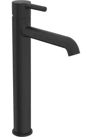 HANSA VANTIS Style Μπαταρία Νιπτήρος Ψηλή Black Matt