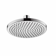 Croma 160 Plate Overhead Shower with swivel joint DN15