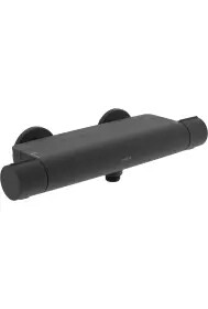 HANSA OPTIMA Θερμοστατική Μπαταρία Ντούς Black Matt