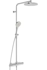 HANSA VIVA Shower system Brushed steel